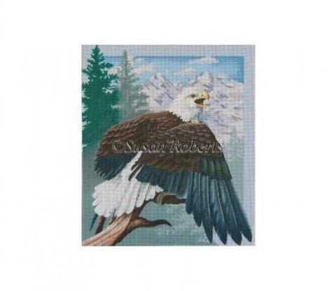 Perched Eagle