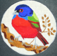 Painted Bunting Ornament