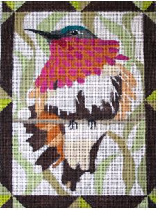 Ruby Throated Hummingbird
