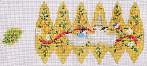Twelve Days of Christmas Stuffed Pear - Day 3 French Hens