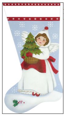 Angel Tree Sock