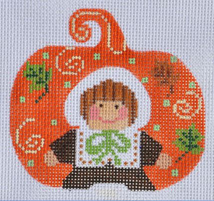 Pilgrim Girl Pumpkin