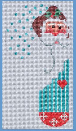 Old Fashion Santa Candy Cane