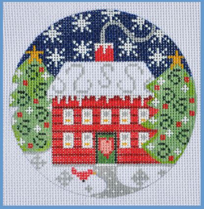 Red House Ornament