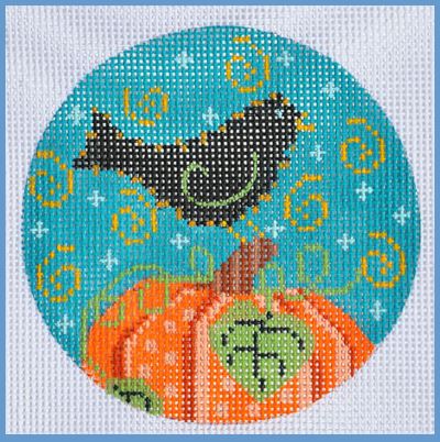 Crow and Sunflower Round