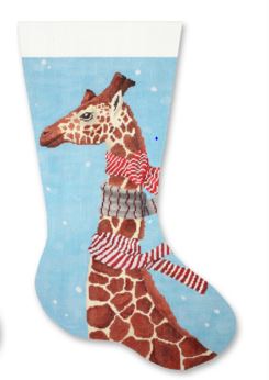 Giraffe with Scarves Stocking