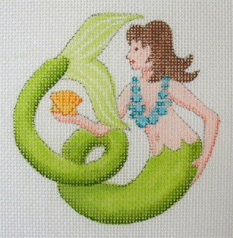 Scallop Mermaid Coaster