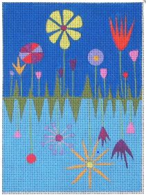 Spring Garden Needle Case