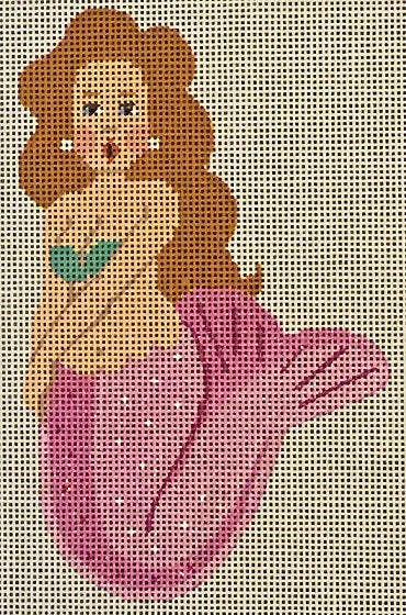 Pink and Turquoise Mini Mermaid