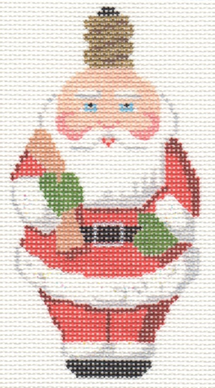 Retro Santa Bulb
