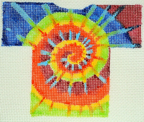 Tie Dye T-Shirt Ornament