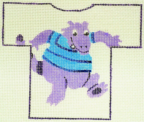 Sneaky Monster T-shirt Ornament