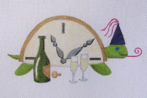 January - Clock Turtle