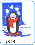 Juggling Penguin Mini Stocking