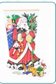 Kris Kringle Stocking