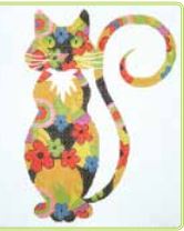 Flower Power Cat