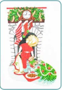 Where Is Santa Stocking - Boy