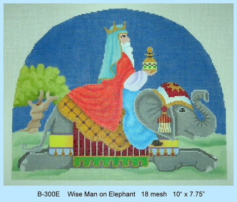 Wise Man On Elephant
