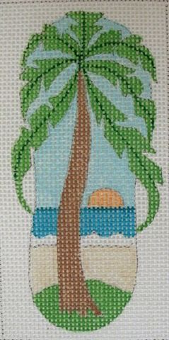Palm Beach Flipflop Eyeglass Case