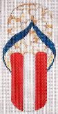 Popcorn Flipflop Eyeglass Case