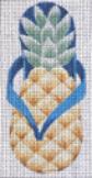 Pineapple Flipflop Eyeglass Case