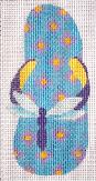 Dragonfly Sandal Flipflop Eyeglass Case