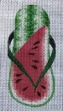 Watermelon Sandal Flipflop Eyeglass Case