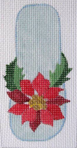 Poinsettia Flipflop Eyeglass Case