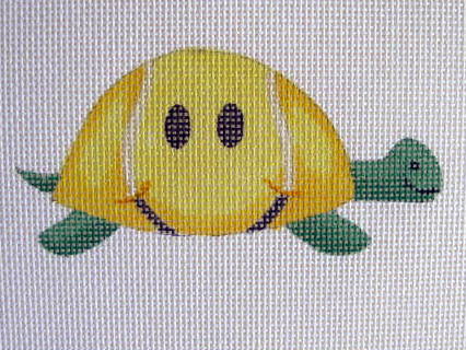Happy Tennis Turtle - Painted Turtle