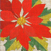 Poinsettia Coaster