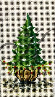 Pine In A Pot - Winter Village Collection 