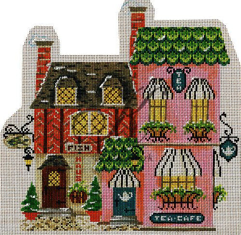 Tea Cafe and Fish Haus - Winter Village Collection