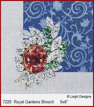 Royal Gardens Brooch - Crown Jewel Coaster