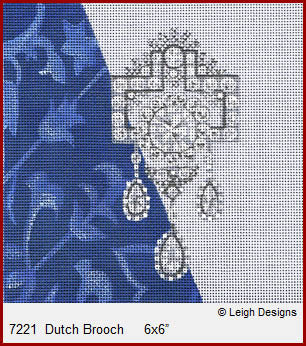 Dutch Brooch - Crown Jewel Coaster