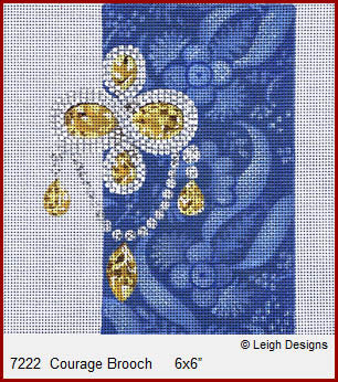 Courage Brooch - Crown Jewel Coaster