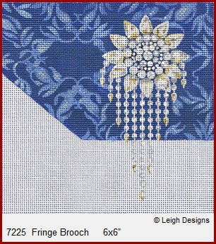 Fringe Brooch - Crown Jewel Coaster
