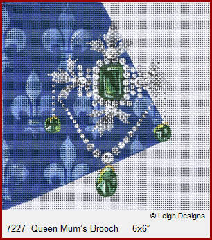 Queen Mums Brooch - Crown Jewel Coaster