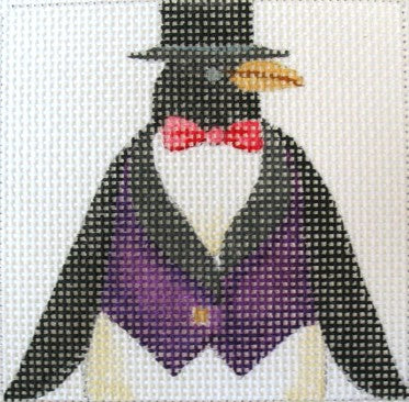 Top Hat Penguin Coaster