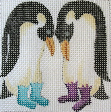 Socks Penguins Coaster