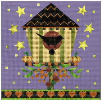 Halloween Birdhouse 1