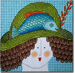 Lady With Hat - Fish