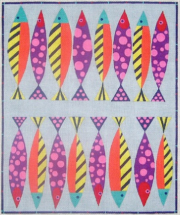 Sardines Clutch - 18ct