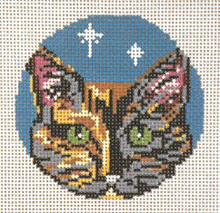 Torti Cat - Glimpse Ornament - 18ct