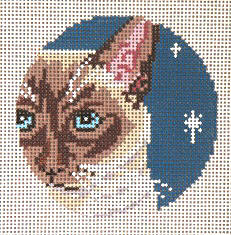 Siamese Cat - Glimpse Ornament - 18ct