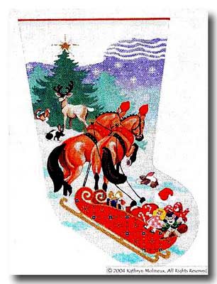 Horse Drawn Delivery Stocking