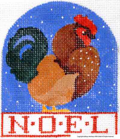 Red Rooster Ornament