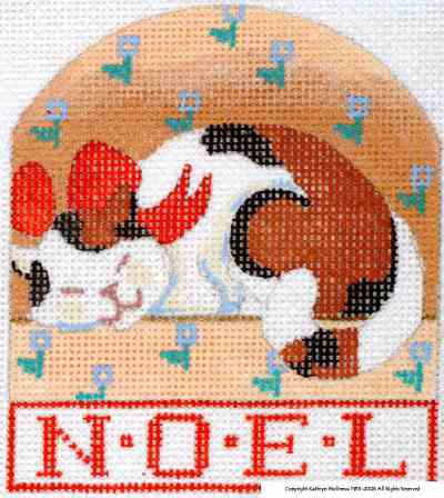 Tortise Shell Cat Ornament