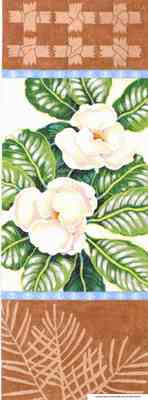 Magnolia Scroll