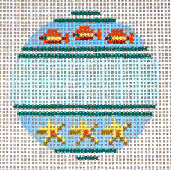 Fish and Starfish Ornament