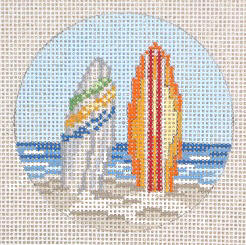 Surfs Up Ornament